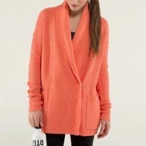 Lululemon post practice sweater